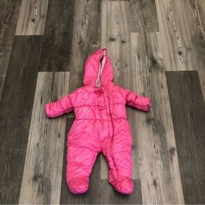 Steve Madden Full Body Baby Girl‎ Snowsuit 6/9 Months